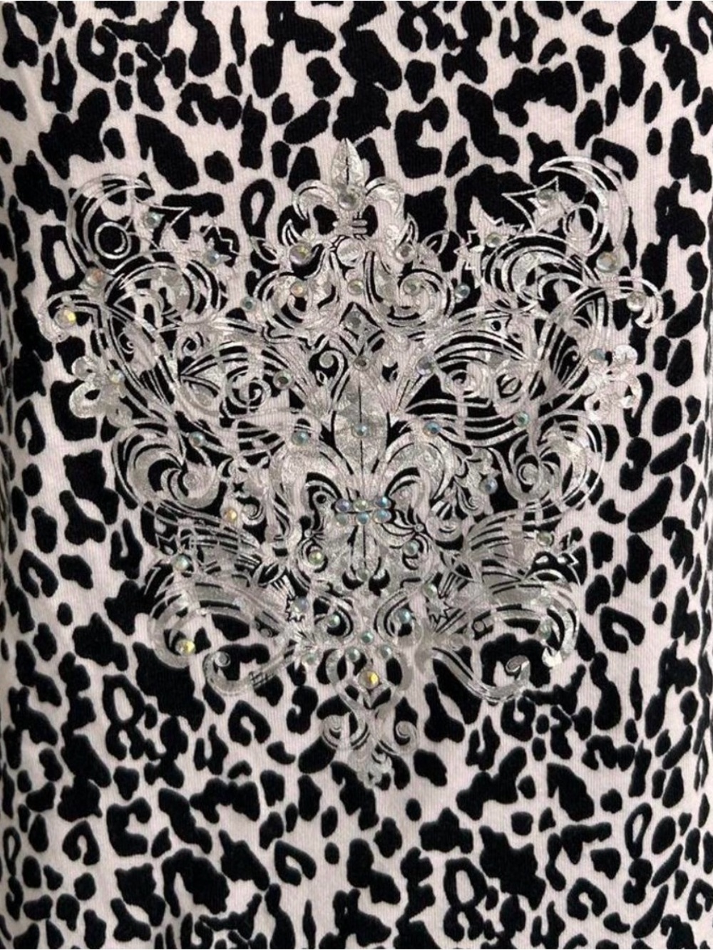 y2k leopard top